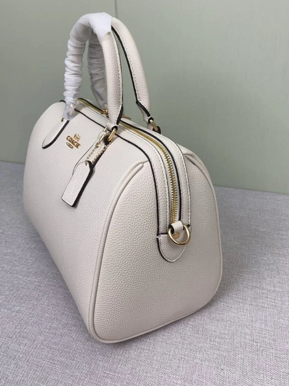 Coach Rowan Large Satchel Bag Leather CV960